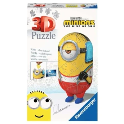 Afbeelding van Ravensburger 3D Puzzles 54 stukjes Minion: Roller skater