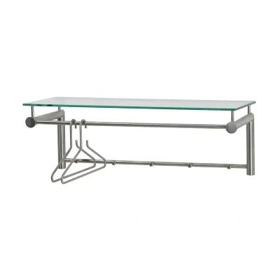 Afbeelding van Spinder Design Kapstok SUZA 5 RVS / Glas