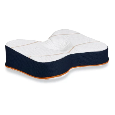 Afbeelding van M line Athletic Pillow Hoofdkussen HeiQ allergen tech Tegen rug en nekklachten Maximale ventilatie Ergonomisch Anti allergeen Wasbaar op 60