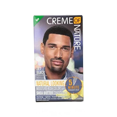 Afbeelding van Creme of Nature Men&#039;s Liquid Hair Color Jet Black