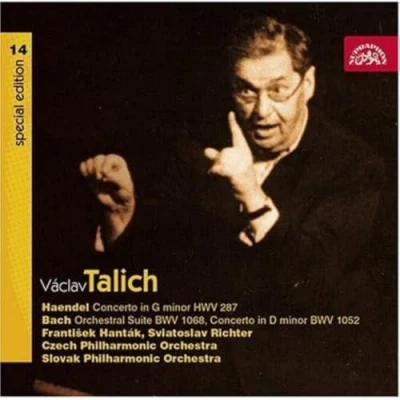 Afbeelding van Czech Philharmonic Orchestra, Václav Talich J.S. Bach: Vaclav 14 (CD)