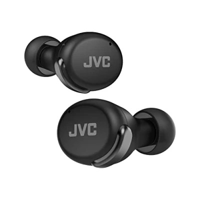 Afbeelding van JVC HA Z330T B Compacte True Wireless oordopjes, akt. Noise Cancelling, laag gewicht, stijlvol design, BT 5.2, waterdicht (IPX4), 21 uur speeltijd, low latency modus voor games, zwart