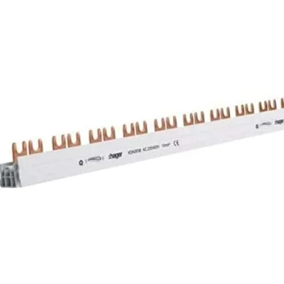 Afbeelding van Hager aansluitrail 2p 10mm2 56m kdn263b