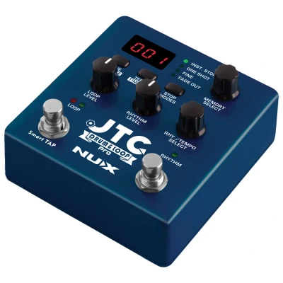 Afbeelding van NUX NDL 5 JTC Drum &amp; Loop Pro dual switch looper pedaal