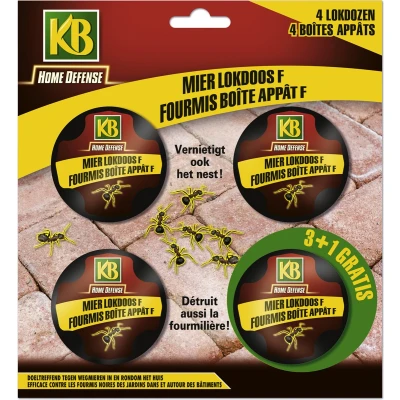 Afbeelding van KB Home Defense Mier Lokdoos F 3+1 gratis fipronil