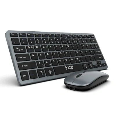 Afbeelding van INCA Tastatur IBK 572BT BT 2.4G Smart Grau,3.0/5.0+2,4 GHz