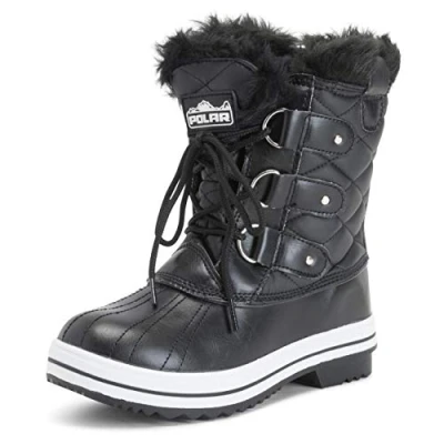 Afbeelding van Dames snowboots gewatteerde korte winter sneeuw regen warme waterdichte laarzen 7 BLL40 YC0023