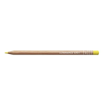 Afbeelding van Caran d&#039;Ache Luminance Colour Pencil Artist Kleurpotloden Potlood / 3 stuks/Pack Kleur: 240 Citroen Geel (6901.240)