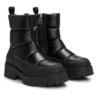 Afbeelding van HUGO KRIS NAPU Snowboots, Heren, Maat: 38, Black Kunststof