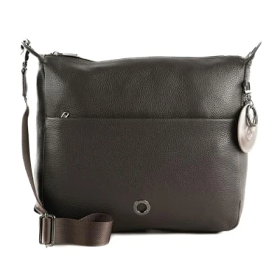 Afbeelding van Mandarina Duck Mellow Leather P10fzt49, schoudertas voor dames, 32 x 28 10 (B H B), bruin (Mole), 32x28x10 (L W)