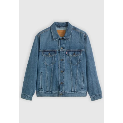 Afbeelding van Levi&#039;s Relaxed FIT Trucker Jacket Spijkerjas, Heren, Maat: Medium, Friend of mine