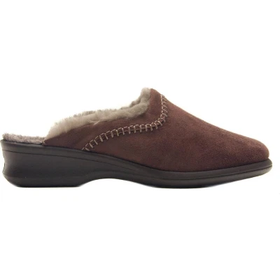 Afbeelding van Rohde 2510 Volwassenen Dames pantoffels Kleur: Bruin Maat: 39