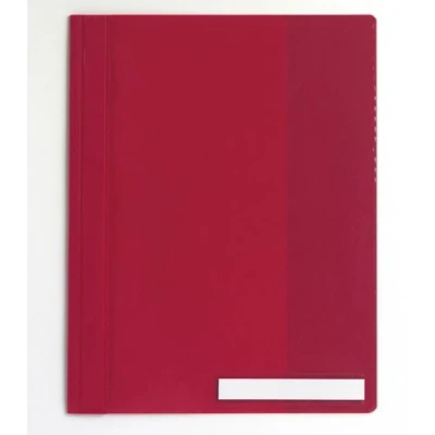Afbeelding van Snelhechter Durable A4 PVC extra breed rood