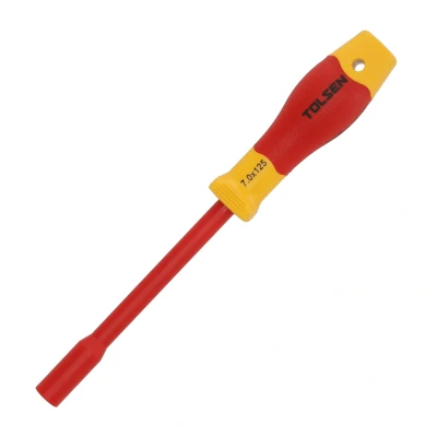 Afbeelding van Tolsen Schroevendraaier VDE Premium Dopschroevendraaier 7 x 125 mm