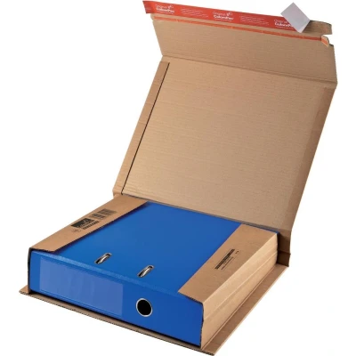 Afbeelding van Colompac Verzenddoos Voor Ordners Cp050, Ft 32 X 29 3,5 8 Cm, Bruin