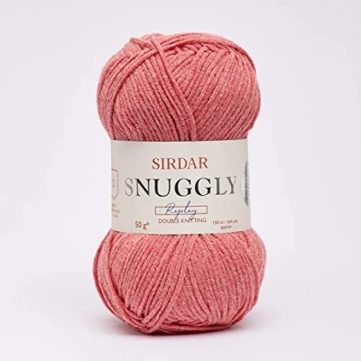 Afbeelding van Sirdar Snuggly Replay DK dubbel breien, raket rood (114), 50g