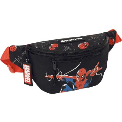 Afbeelding van Heuptas Spiderman Hero Zwart 23 X 12 9 Cm
