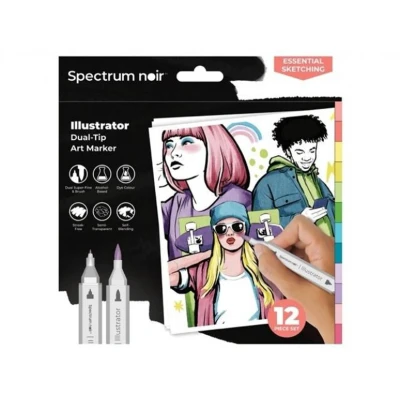 Afbeelding van Spectrum Noir Illustrator 12st Essential Sketching