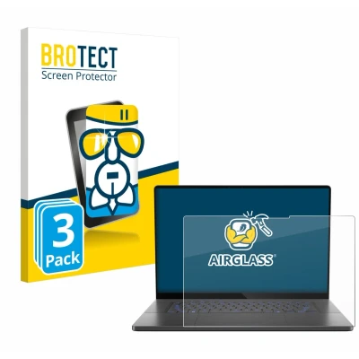 Afbeelding van BROTECT Screenprotector voor ASUS ROG Zephyrus G16 2025 Folie Beschermfolie Beschermglas transparant (3 Stuks)