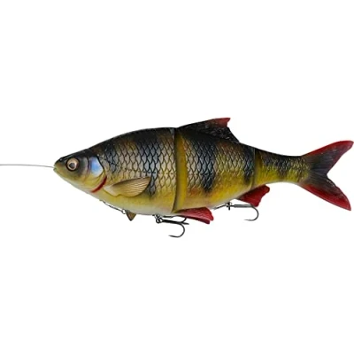 Afbeelding van Savage Gear 4D Line Thru Roach Slow Sink Perch 18cm 80g Rood