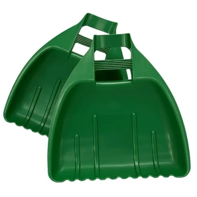Afbeelding van Whitefurze Bladgrijper/Bladhark 2 delig kunststof 45 x 41 9 cm Harken