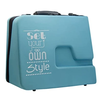 Afbeelding van Alfa Semi vaste opbergtas voor naaimachine, één maat, blauw