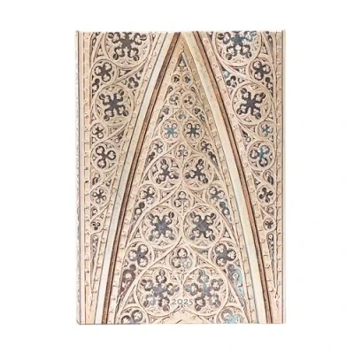 Afbeelding van Vault of the Milan Cathedral (Duomo di Milano) Midi 12 month Verso Hardback Dayplanner 2025 (Wrap Closure)