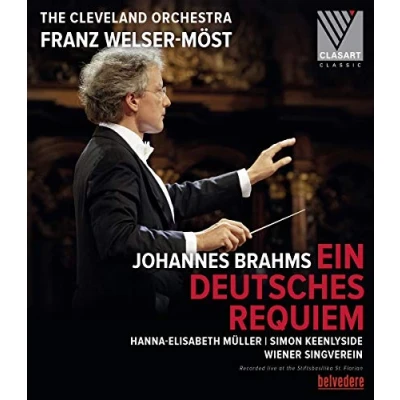 Afbeelding van Cleveland Orchestra, Franz Welser Möst Brahms: Ein Deutsches Requiem (Blu ray)