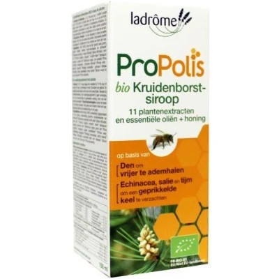 Afbeelding van Kruidenborstsiroop Propolis+ bio 150 ml