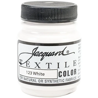 Afbeelding van Jacquard Producten Wit Textiel Kleur Verf, Acryl, Veelkleurig