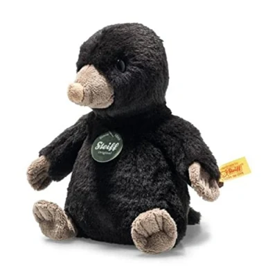 Afbeelding van Steiff Diggy mol 18 cm knuffel donkerbruin, 067396 Coffee Bean
