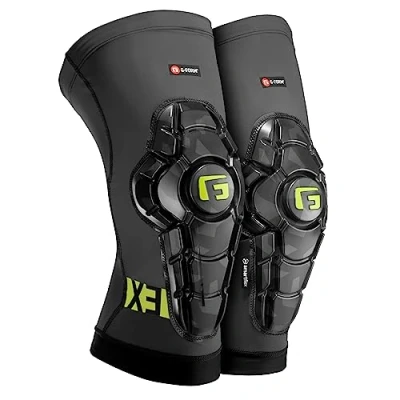 Afbeelding van G Form Pro X3 Mountainbike Kniebeschermers voor Heren &amp; Vrouwen Camo/Titanium, Volwassene XX Large