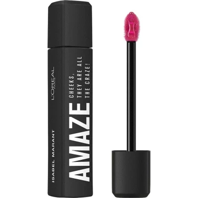 Afbeelding van L&#039;Oréal Paris X Isabel Marant 2 in 1 Blush en Lipgloss Limited Edition Lip Cheek Gloss Roze