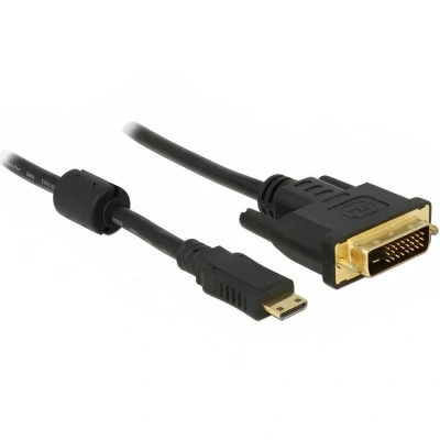 Afbeelding van HDMI C mini naar DVI D kabel Delock