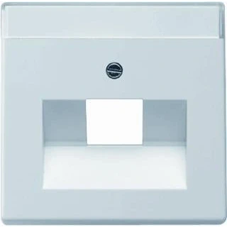 Afbeelding van Busch Jaeger antraciet centraalplaat voor datadoos 1 x RJ45 1803 81
