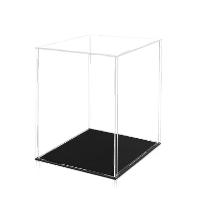 Afbeelding van Vitrinekast van acryl, 20 x 25 cm, doorzichtige verzamelobjecten, displaybox, displaystandaard, opbergdoos, beschermende doos voor minifiguren, speelgoed, ambachten, memorabilia, sieraden