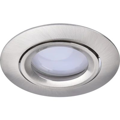 Afbeelding van LUTEC Connect SCOP Inbouwspot Smart LED GU10 Dimbaar Geborsteld Nikkel