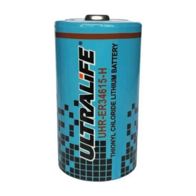 Afbeelding van UHR ER34615 H Ultralife lithiumbatterij 3,6 volt 14,5 Ah D cel hoge stroom 55 C tot + 85