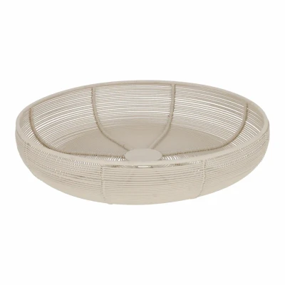 Afbeelding van JENS Living Fruitmand Pim Draadmand ∅29 x 6,5 cm Zwart