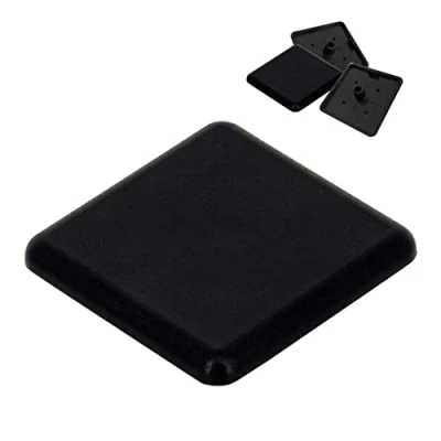 Afbeelding van SCHMIDT systemprofile 10x afdekkap 40x40mm aluminium profiel kap eindkap professionele kunststof zwart