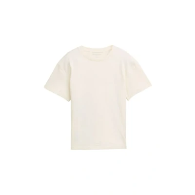 Afbeelding van TOM Tailor Tshirt print, Heren, Maat: 152, Wool white