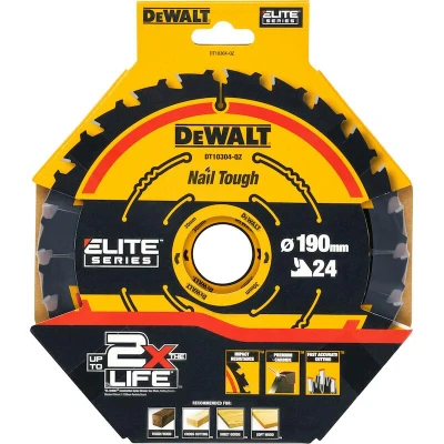 Afbeelding van DeWalt Accessoires Cirkelzaagblad 190x30x24t DT10304 QZ