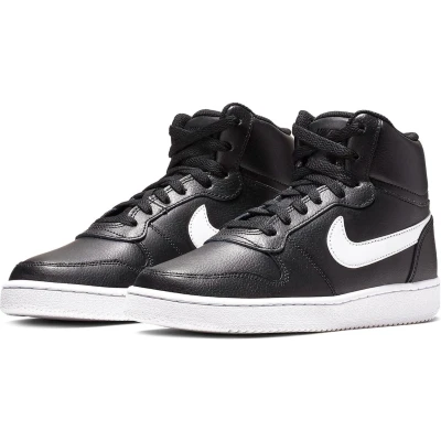 Afbeelding van Nike Ebernon Mid Sneakers Maat 41 Vrouwen zwart/wit