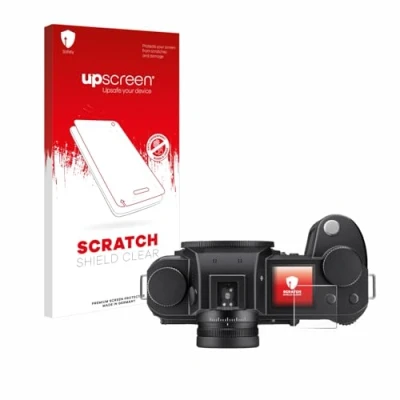 Afbeelding van upscreen Screenprotector voor Leica SL3 S (Schouderdisplay) Folie Beschermfolie transparant