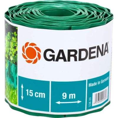 Afbeelding van Gardena Perkafzetting 15cm/9m Groen