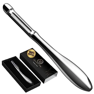 Afbeelding van Premium Vegetable Peeler Stainless Steel Ultra Sharp Blade Potato I Ergonomic Non Slip Handle Peelers for Kitchen Veggie Peeler, Fruit 5 Years of Warranty
