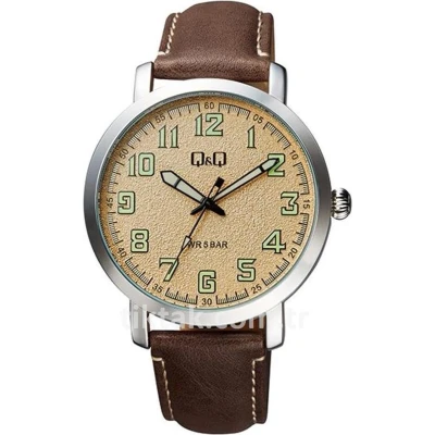 Afbeelding van Mooie herenhorloge met duidelijke wijzerplaat van het merk Q&amp;Q QB28J315Y