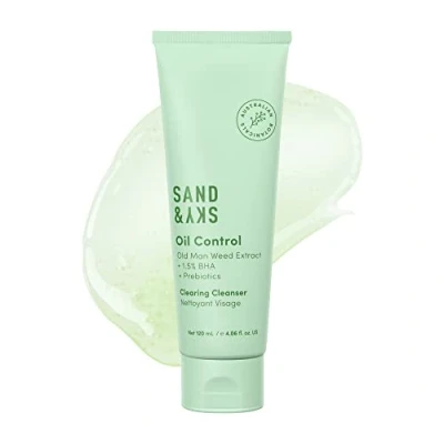 Afbeelding van Sand&amp;Sky OIL Control Clearing Cleanser Gezichtsreiniger, Dames, Maat: 120 ml,