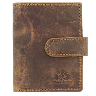 Afbeelding van Greenburry Vintage Original RFID Portemonnee, Heren, Maat: One Size, Sahara tan