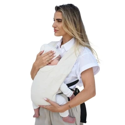 Afbeelding van Deryan Nova Draagzak Baby Ergonomisch Cream